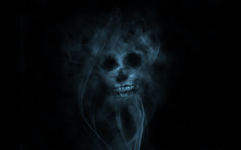 Black Smoke Full HD wallpaper