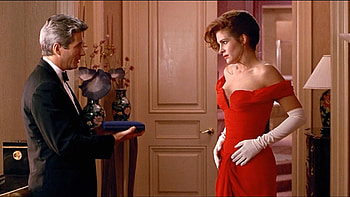 Pretty Woman, Iconic movie, Vivian Ward, Hollywood glamour HD wallpaper