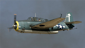 TBF Avenger, warbird, TBF, aircraft, Torpedo bomber, Avenger HD wallpaper