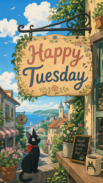 Happy Tuesday: Sunny Coastal HD phone wallpaper