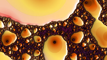 Fractal Art for your - Trippy, pink, purple, yellow, psychedelic, trippy, Abstract, fractal, abstract purple HD wallpaper