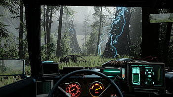 Pacific Drive Game Mystery Forest, video game, Pacific Drive HD wallpaper