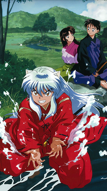 Miroku and Sango, InuYasha HD phone wallpaper