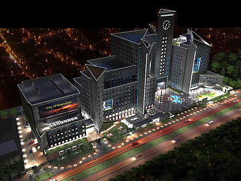 City-Hall_Islamabad, islamabad, night-view, pakistan, city-hall HD wallpaper