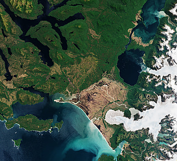 Nature, Sea, View From Above, Earth, Land, Planet HD wallpaper