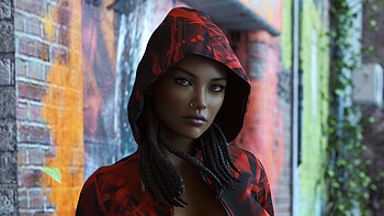 Urban Beauty, artist, artwork, digital-art, artstation HD wallpaper