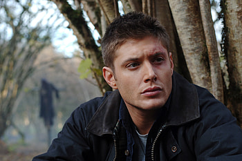 Supernatural, Jensen Ackles, Grayscale portrait, TV Series HD wallpaper