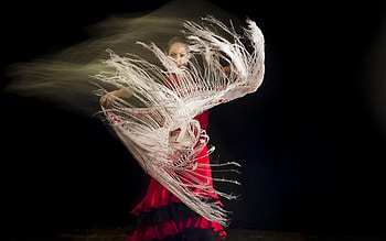 Shawl, Flamenco HD wallpaper