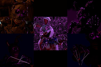 Vanny (Five Nights at Freddy's), video game, Five Nights at Freddy's: Security Breach, Five Nights at Freddy's HD wallpaper