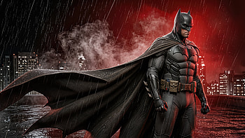 Batman Retro Hero, batman, superheroes, artwork, art, digital-art HD wallpaper