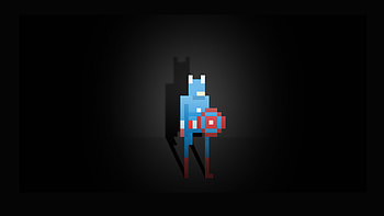 Captain America Pixel Art , captain-america, pixel, superheroes, artist, artwork, digital-art, behance HD wallpaper