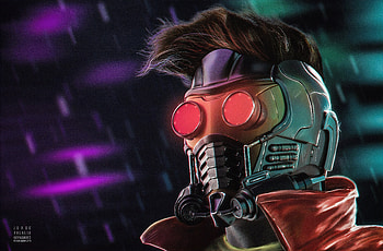 Star Lord New, star-lord, superheroes, artstation HD wallpaper