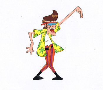 Jim Carrey, Ace Ventura, Original production cel, Art collectible HD wallpaper