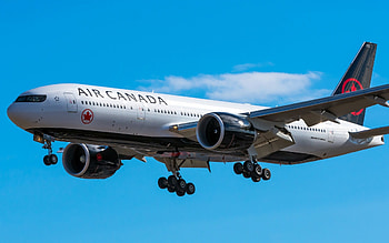 Air Canada Boeing 777, Passagier flugzeug, Himmel Kanada HD wallpaper