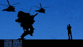 Gaming games metal gear 2 solid snake HD wallpaper