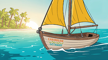 Caribbean Getaway Ultra : Tropical Sailing Escape, caribbean, sailboat, ocean, island, tropical HD wallpaper