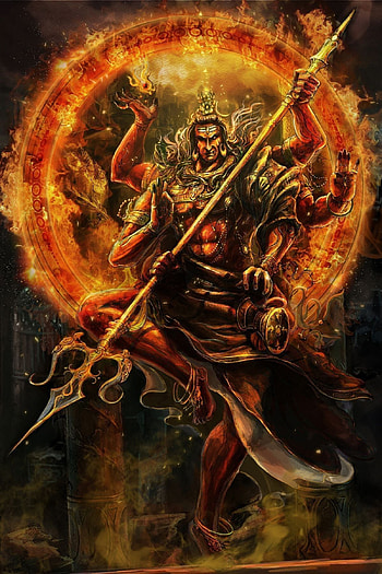 Idea by Batmanx Tdk on Hinduism. Lord shiva painting, Lord shiva, Angry Hanuman HD phone wallpaper