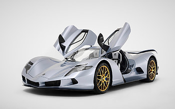 Aspark Owl, 2022, front view, hypercar, exterior, silver Aspark Owl, sports cars, Aspark HD wallpaper
