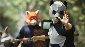 The Finals Game - Animal Mask Characters, video game, The Finals HD wallpaper