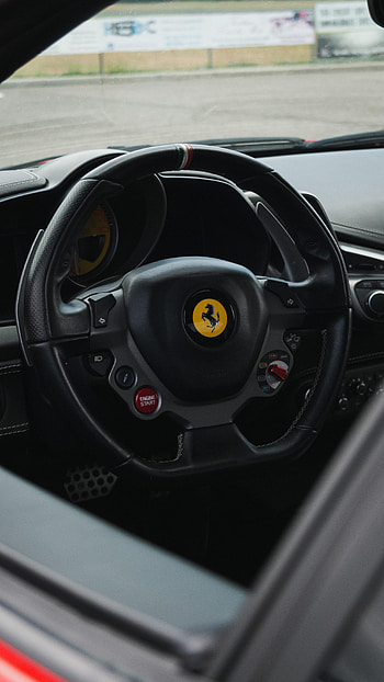 Porsche, Cars, Car, Steering Wheel, Buttons, Rudder, Salon HD phone wallpaper