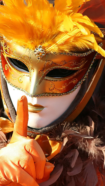 Mesmerizing carnival mask, 6 Plus , Intricate design, Mysterious allure HD phone wallpaper