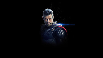 Thor Dark , thor, superheroes, artist, artwork, digital-art, dark, black, artstation HD wallpaper