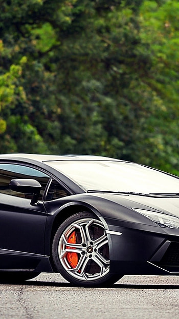 Lamborghini Car, Supercar, Black HD phone wallpaper