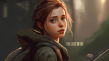Ellie - The Last of Us - Drawing, drawing, AI Art, Ellie (The Last of Us), The Last of Us Part II, video game, The Last Of Us HD wallpaper