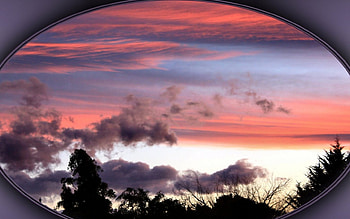 End of day, sky, nature HD wallpaper