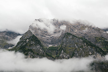 Nature, Mountains, Rocks, Vertex, Fog, Tops HD wallpaper