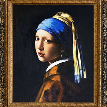 Girl with the Pearl Earring, Black online sales, Up to 56% off HD phone wallpaper