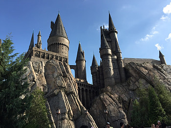 Hogwarts Castle, Orlando, Universal Studios Orlando, Harry Potter, Castle, Hogwarts HD wallpaper