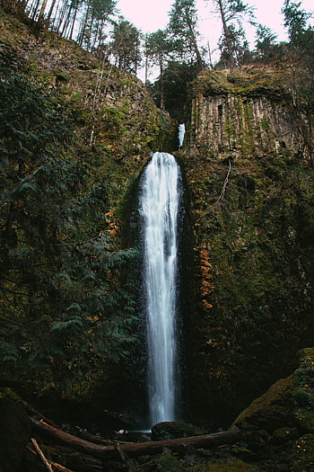 Nature, Water, Waterfall, Precipice, Break, Flow, Stream HD phone wallpaper