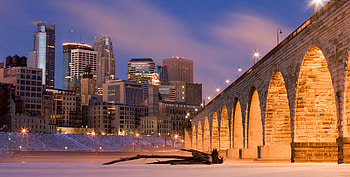 Minneapolis, Travels, Skyline , Urban splatter HD wallpaper