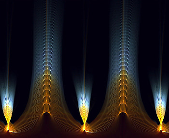 Blue Flame, blue, flame, black, gold HD wallpaper