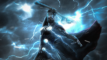 Thor God Of Thunder Art, thor, artist, artwork, behance, superheroes HD wallpaper