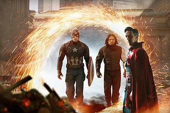 Doctor Strange Captain America Winter Solider In Avengers Infinity War 2018, doctor-strange, captain-america, 2018-movies, movies, avengers-infinity-war HD wallpaper