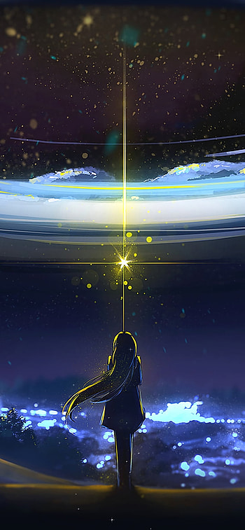 Midnight Magic — Original Anime Night, night, magic, Anime, Original, anime night HD phone wallpaper