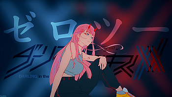 Darling in the FranXX - Zero Two, Zero Two (Darling in the FranXX), Anime, Darling in the FranXX HD wallpaper