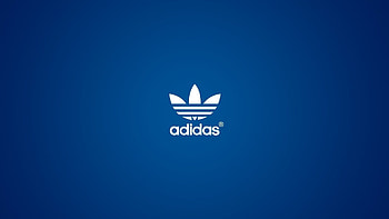Adidas Blue Logo HD wallpaper