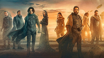 Dune charakterposter, Timothee Chalamet, Zendaya HD wallpaper