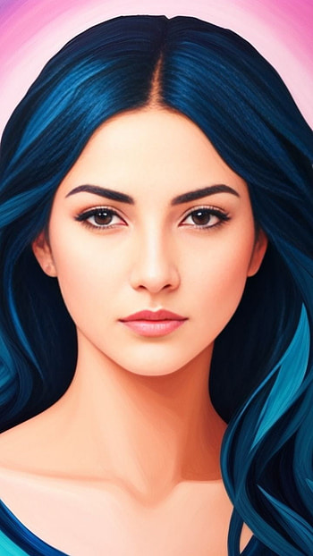 oil painting, portrait HD phone wallpaper
