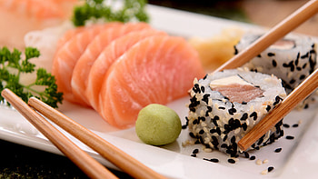 Sheng sushi und, Wok Wasabi, Food, Wasabi HD wallpaper