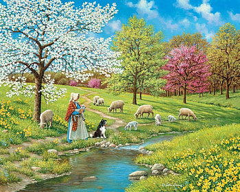 pretty world, retro, natur, country, vintage HD wallpaper