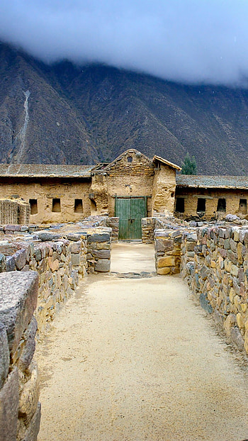 Ollantaytambo, Inca fortress, Sacred Valley, Cusco HD phone wallpaper