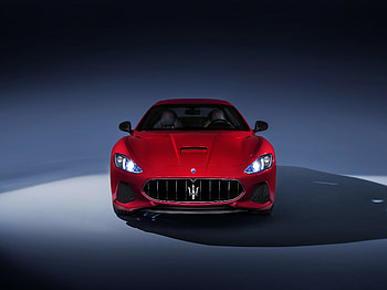 Maserati GranTurismo, sports car, front view HD wallpaper