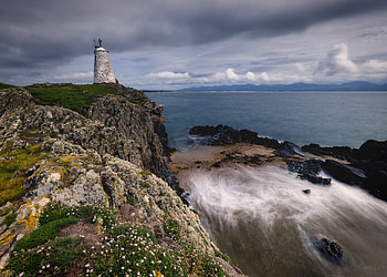Nature, Sea, Rock, Shore, Bank, Cliff, Lighthouse HD wallpaper
