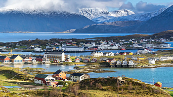 Sommaroy, Norway, Time island, First in the world HD wallpaper