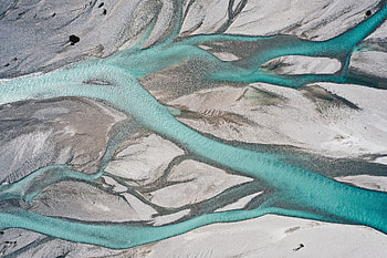 Nature, Rivers, View From Above, Relief, Branching, Deserted, Ramified HD wallpaper