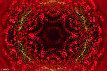 Rose Pattern ~ Ethno Lace , Abstract, Lace, Ethno, Red, Pattern, Rose HD wallpaper